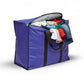 Storage Bag - Blue - Size 24*20 + 12 120 GSM - Non Woven